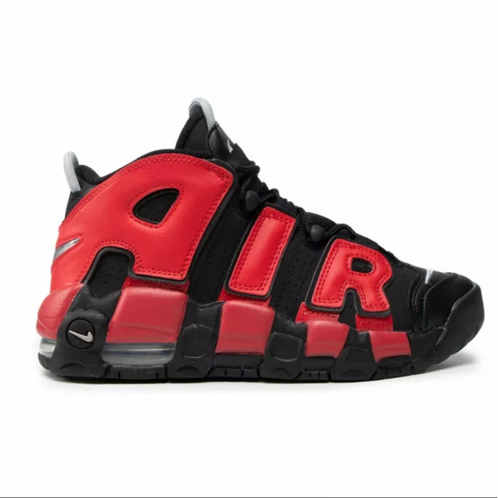Nike Air More Uptempo (GS) Black/University Red DM0017-001